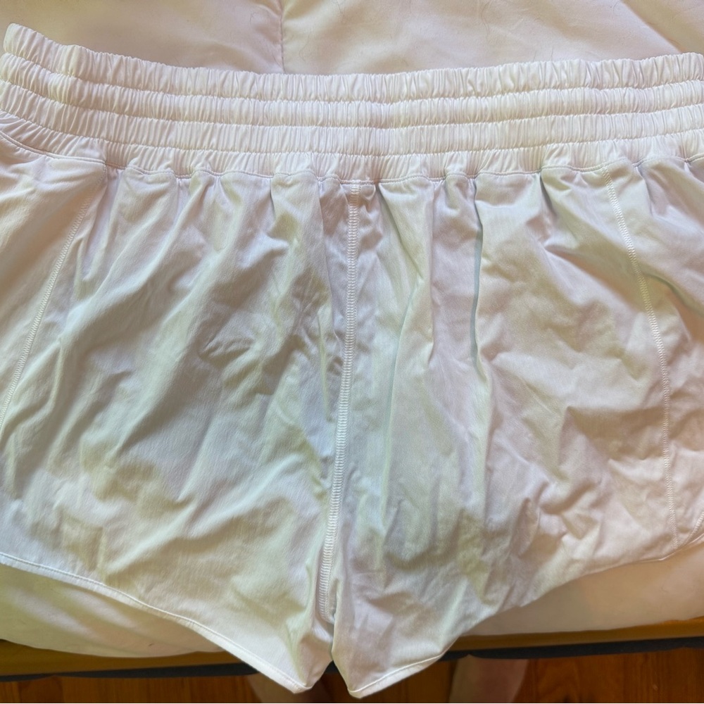 Lululemon White Shorts